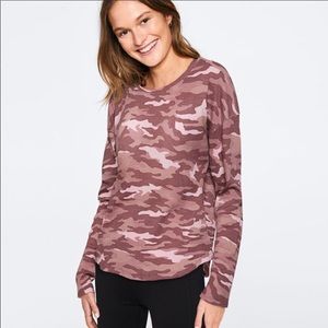 Pink camouflage pink Longsleeve shirt NWT